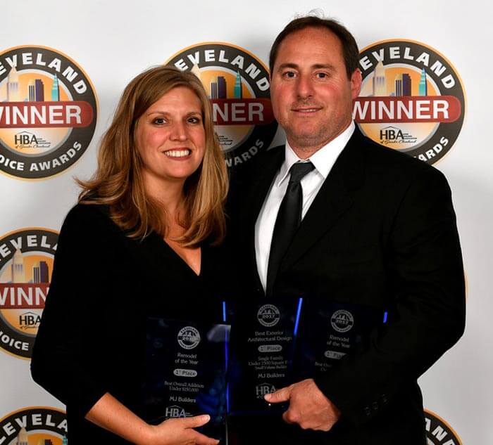 Joseph Marra and Melissa Marra and the Cleveland Choice Awards