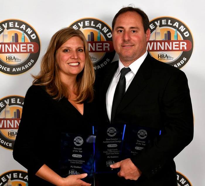 Joseph Marra and Melissa Marra and the Cleveland Choice Awards