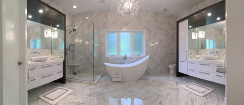 Master bathroom