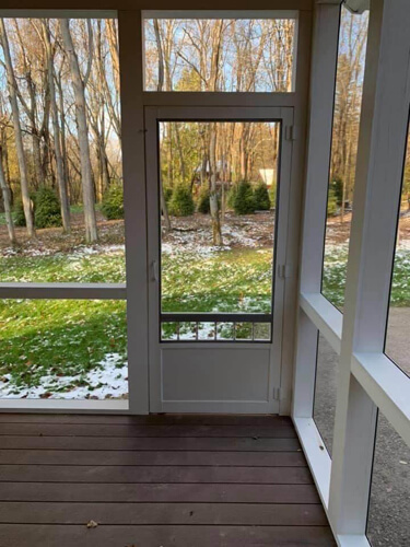 Sunroom door